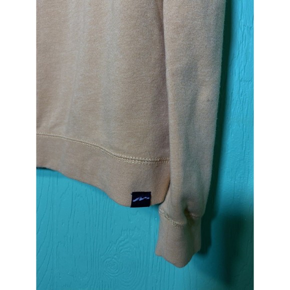 Techstyles Walker Minnesota Size L Women Yellow Soft Retro Hippie Hoodie Sweater - Picture 4 of 9